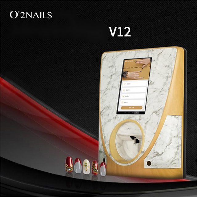 Desktop O2nails V12 Nail Printer Nail Art Design Christmas Model 3d Printing AI Digital Intelligent Nail Art Printing Machine