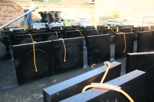 แผ่นรองรับขาเครนแบบเคลื่อนที่ได้ รับน้ำหนัก 50 ตัน ทำจากพลาสติก UHMWPE ทนทาน สำหรับเครนงานหนัก - Product Image 5