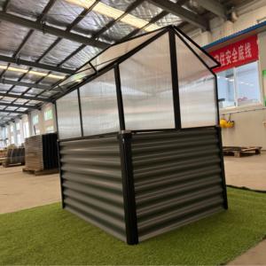 Tùy Chỉnh Hiện Đại Vườn Lớn lên Giường Nhà Kính Kit Dễ Dàng Lắp Ráp Tấm Polycarbonate Gấp Nhà Kính Cho Trồng Hoa - Product Image 1