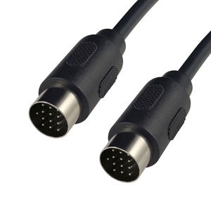 سلك مشمع ذكر مخصص بأطراف مفتوحة يُثبت به <span class=keywords><strong>13</strong></span> دبوس يتم توصيله بالواي فاي بكابل فيديو يتم توصيله بالواي فاي بعدد <span class=keywords><strong>13</strong></span> دبوس - Product Image 4