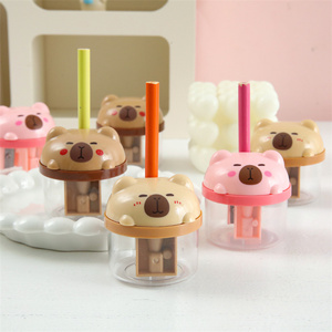 Mini Xách Tay Của Nhãn Hiệu Vòng Động Vật Có Hình Dạng Bút Chì Mài Độc Đáo Và Vui Vẻ Thiết Kế Nhựa Mài Cho Các Trường Học Cắt Văn Phòng Phẩm - Product Image 1