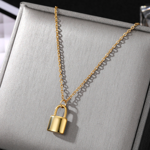 VKME 18K 골드 하트 펜던트 316L 써지컬스틸 여성 목걸이 - Product Image 5