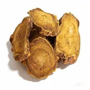 Fatias de Raiz de Ruibarbo Seco Autêntico, Erva Pura de Rheum Officinale Sem Enxofre para Preparar Sopas e Chá de Ervas Diário - Product Image 3