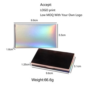 Nhãn hiệu riêng 2-màu khoáng ép bột Highlighter đường viền Blush Palette cho Bronzing & làm nổi bật - Product Image 5