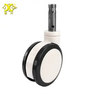 Wholesale Medical Equipment 5 Inch Long Stem Swivel Casters Hospital Dining Chair Accessories Heavy Duty Casters