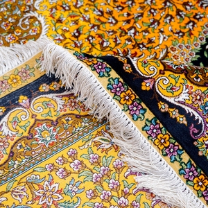 YILONG <span class=keywords><strong>Tappeti</strong></span> Zona 8'x10 'Tradizionale Oriental Nain Medallion Seta Tappeto Persiano Fatto A Mano - Product Image 6