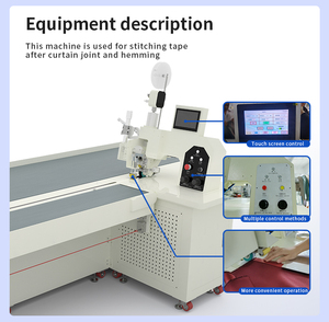 Máquina de Unión de Cortinas de Encaje sin Costuras EISENKO RD-WFFJJ-400-1 con Nuevo Motor, Bomba y Componentes Centrales de Rodamientos para Textiles del Hogar - Product Image 2