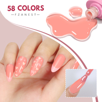 FZANEST OEM Fournisseurs en gros de produits pour ongles, Gel coloré pour la conception d'ongles, Meilleures couleurs de vernis, Kit UV pour ongles, Ensemble professionnel complet de vernis 15ML
