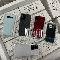 Cache-batterie arrière en verre en gros pour Samsung Note 10 Plus avec lentille – Pièces de rechange pour panneau arrière et boîtier