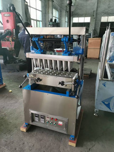 Machine commerciale automatique de fabrication de coupelles à gaufrettes et de cornets de crème glacée, avec le meilleur prix - Product Image 4