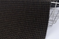 Tissu en laine vert 100% gris bleuâtre Articles en stock du fabricant chinois Impression de texture brossée pour tissu en laine pour hommes et femmes