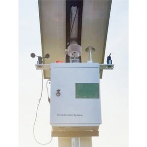 เครื่องตรวจจับฝุ่นไร้สาย PM2.5/PM10/TSP ความเร็ว 0.1 ม./วินาที พร้อมเซ็นเซอร์ตรวจจับฝุ่นแบบเลเซอร์ที่มีความแม่นยำ 10% รองรับ 4G/5G/WiFi สำหรับอุตสาหกรรมการผลิต รุ่น WB-P - Product Image 1