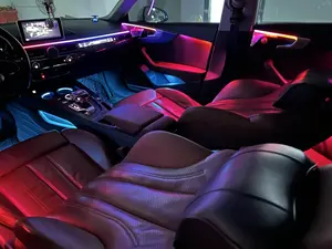 Kit de Actualización de Luz Ambiental para <span class=keywords><strong>Audi</strong></span> <span class=keywords><strong>A4</strong></span>/A5/S5 B9 RHD/LHD 2017-2025 OLIVER, Iluminación LED <span class=keywords><strong>Interior</strong></span> para Auto - Product Image 6