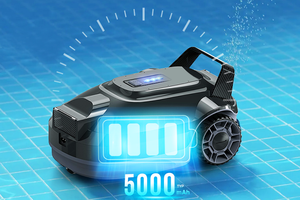 หุ่นยนต์ทำความสะอาดสระว่ายน้ำ Havospark ประสิทธิภาพสูงสำหรับใช้งานกลางแจ้ง อัตโนมัติ - Product Image 6