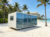 Cabane Apple préfabriquée sur mesure, design empilable pour projets hôteliers et de complexes touristiques multi-appartements