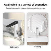 Briwellna 3.2kW 220V chauffage électrique robinet d'eau instantané chaud froid LED affichage salle de bain robinet céramique Valve noyau plastique