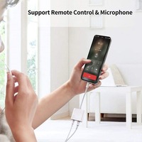 Adaptador de audio de alta calidad Tipo-c 2 en 1 Adaptador Aux 3,5mm Jack a Usb Adaptador de auriculares para Huawei Samsung