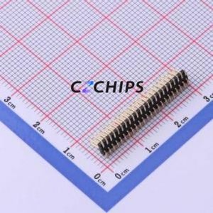 X1321WVS-2x23J-C40D53 Pin Header SMD,P=1.27mm Connector ( Pin Structure: 2x23P )( Pitch: 1.27mm )( Row Spacing: 1.27mm ) - Product Image 2