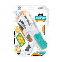Pistolet à eau multifonctionnel 2 en 1, jouet en plastique, de haute qualité, boule Eva, livraison gratuite