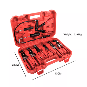 Dụng Cụ Cầm Tay Bộ Kìm Kẹp Ống Mềm 9 Chiếc Dây Ô Tô Thông Dụng - Product Image 6