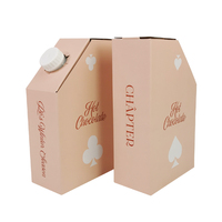Sac à bavette personnalisé 5L 10L 20L en rouleau de carton de papier jetable emballage de boîte à jus d'huile d'olive distributeur de café à emporter sac dans la boîte