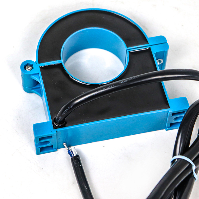 100A AC Current Transducer 4-20mA Output DC Current Transmitter Dual Power Analog Sensor for Industrial Monitoring