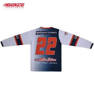 Maglia da Motocross Personalizzata a Maniche Lunghe per Uomo - Product Image 4