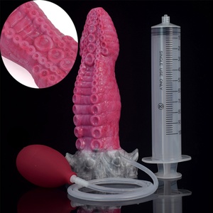 YOCY Big Head Octopus Anal Sex Toy Silicone Flexible Fantasy Dildo Tentacle Masturbator for Women Anus Beads <b>Suction</b> Cup Cock - Product Image 1