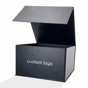 Cajas de Regalo Plegables Cuadradas de Cartón Negro Tipo Concha para Gorras de Béisbol, Personalizadas, en Oferta, Proveedor <span class=keywords><strong>Dandy</strong></span> Hats, 8x8 - Product Image 4