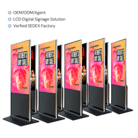Kiosco Digital Interactivo con Pantalla Táctil Android para Interiores, Pantalla Publicitaria Full HD con Animación y CMS Integrado
