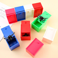 Boîte à araignée farceuse POWER Trick Spider – Boîte cachée amusante pour blagues, jeu amusant, blague pour amis, anti-stress unique