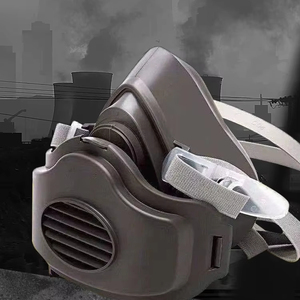 Masker Gas Sankang SK3200 <span class=keywords><strong>Respirator</strong></span> Setengah Wajah Filter P100 Anti-debu Anti-bau Katup Pernapasan untuk Area Polusi Industri - Product Image 1