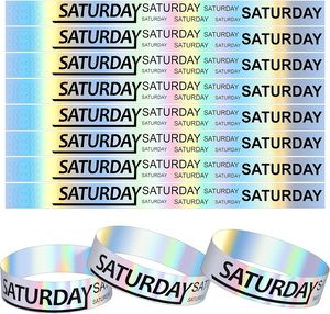 צמידי נייר מודפסים בהתאמה אישית, עמידים למים ובלתי ניתנים לפתיחה, לאירועים, מסיבות וקונצרטים, סיטונאי בכמויות גדולות - Product Image 5