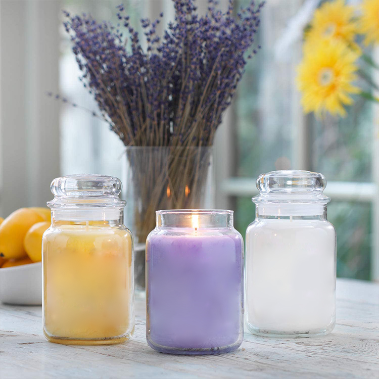 Candele Profumate In Latta - Set 4 Pezzi 500g Cera Soia, Lavanda E Vaniglia, 120 Ore Di Combustione - Foto 11