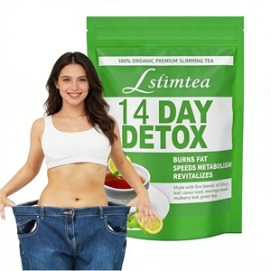Té Adelgazante Orgánico Unisex OEM, Extracto de Té Verde, Detox, Quemador de Grasa Abdominal, 14 Bolsitas de Té para Adultos - Product Image 2