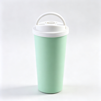 Thermos isotherme à double paroi en acier inoxydable 304 OEM avec infuseur à thé, affichage de la température, gourde de bureau métallique réutilisable