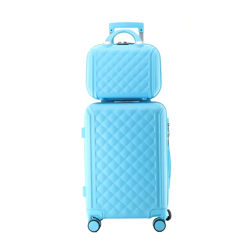 2024 Neues Design leichte 20/24/28 Zoll Koffer für den Trolley Reisetaschen ABS/PC Gepäcksets 3-teilig