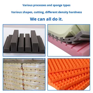 Mật độ cao Polyurethane miếng bọt biển tấm lọc tre hình vuông không khí di động mở cho loại bỏ bụi bọt trong bể cá - Product Image 5