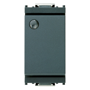 Interruttore a Muro Grigio 1P 16AX 4.1x2.8x5.3cm - Product Image 1