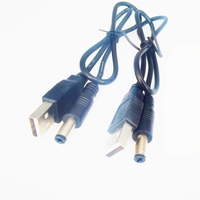 Cable de Carga Mini USB DC Jack, Carga Rápida de 3A, Diseño Ecológico de Moldeo por Inyección, Cable de PVC con Núcleo de Cobre Puro