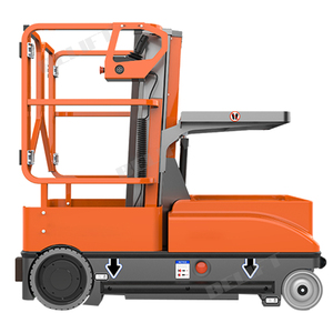 Chariot élévateur autopropulsé électrique pour la picking <span class=keywords><strong>de</strong></span> commandes avec plateau, 4m, 5m, 6m, 7m - Product Image 1
