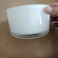 Bocaux en verre givrés de luxe vides de 8oz, 10oz, 12oz, résistants à la chaleur, personnalisables, pour la fabrication de bougies de Noël, avec boîte