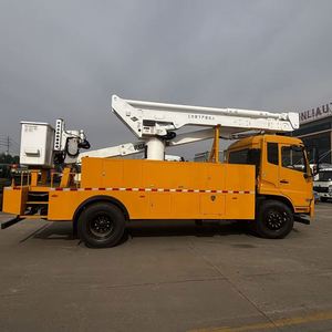 Dongfeng Tianjin <b>VR</b> 32m Aerial Work Truck with VERSALIFT Boom 4x2 Drive X-Type Outriggers for Construction and Maintenance - Product Image 5