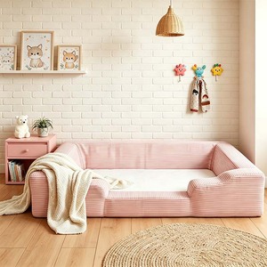 2026 nouveau Design écologique confortable moderne comprimé désossé lit pour tout-petits pour salon chambre appartement - Product Image 4