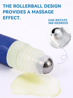 Serum Roll On Penumbuh Rambut dengan Minyak Kamomil, Minyak Jarak, dan Rosemary, Mengurangi Kerontokan Rambut, Menutrisi Kulit Kepala