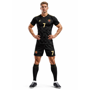 Maillot de l'équipe nationale de <span class=keywords><strong>football</strong></span> thaïlandaise 2026 de haute qualité pour hommes, 100 % polyester, éditions joueur et fan, shorts de <span class=keywords><strong>football</strong></span> personnalisés pour adultes - Product Image 4