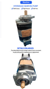مضخة ثلاثية 44083-61020 لجرافة كاواساكي 80ZV-2 - Product Image 4