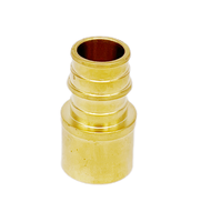 Adaptateur PEX x Sweat 1'' x 1'' F1960 sans plomb pour raccordement de tuyaux PEX-A en laiton – Prix usine