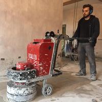 Moulin à béton pour le sol, polisseuse planétaire en époxy, largeur du marbre, prix de machine, livraison gratuite en chine