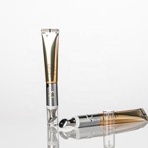 Tubos de gel ocular de 15g con mecanismo de batería de vibración para masaje ocular crema de suero en punta superior en forma de corazón - Product Image 1